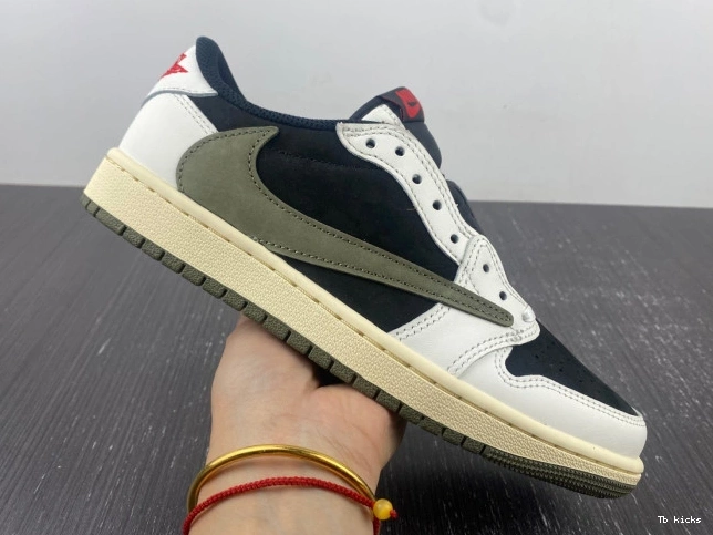 Rep TBK Olive Air Scott WMNS Jordan Travis x 1 Low OG DZ4137-106 0811